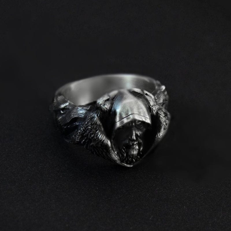 Viking Wolf Ring Made From Stainless Steel
