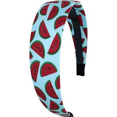 Watermelon Blue Hairband Headband Alice Hair Band Girls Kids Womens Accessories Watermelon Blue Hairband Headband Alice Hair Band Girls Kids Womens Accessories