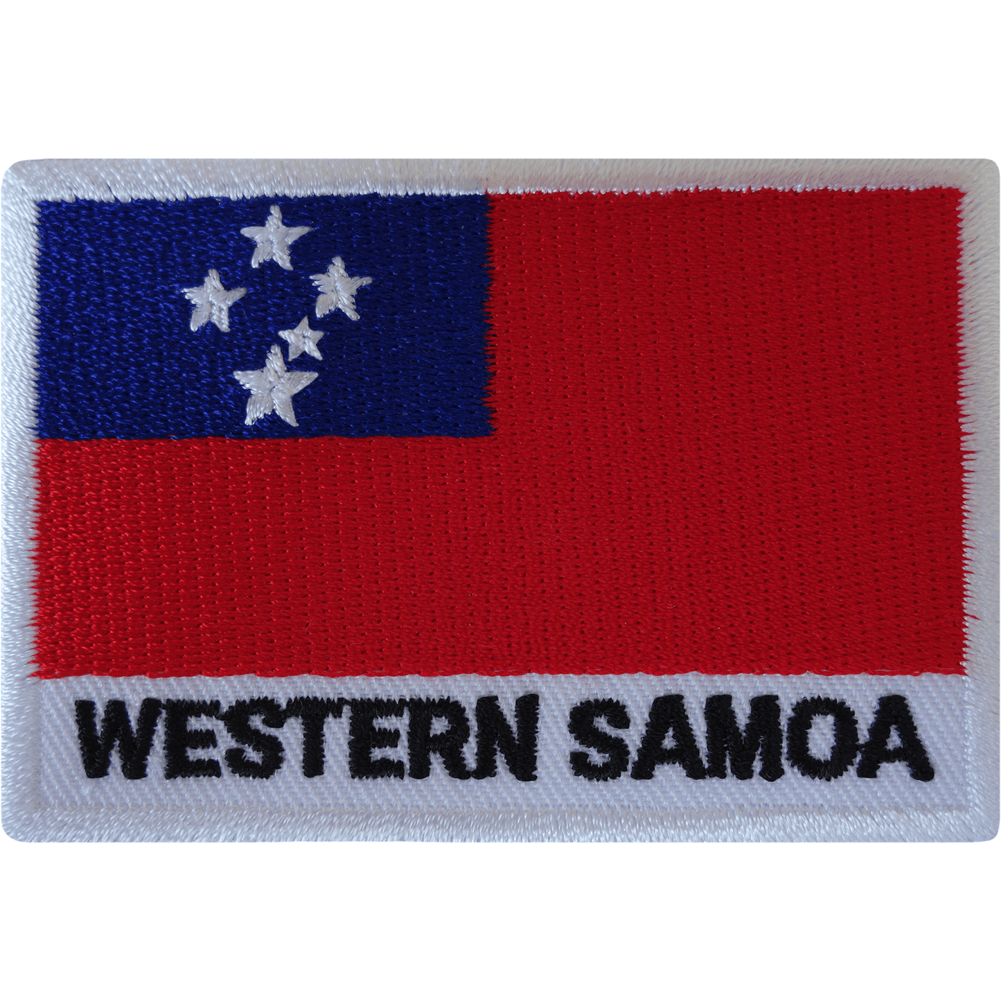 Western Samoa Flag Iron On Patch Sew On Samoan Polynesia Cloth Embroidered Badge
