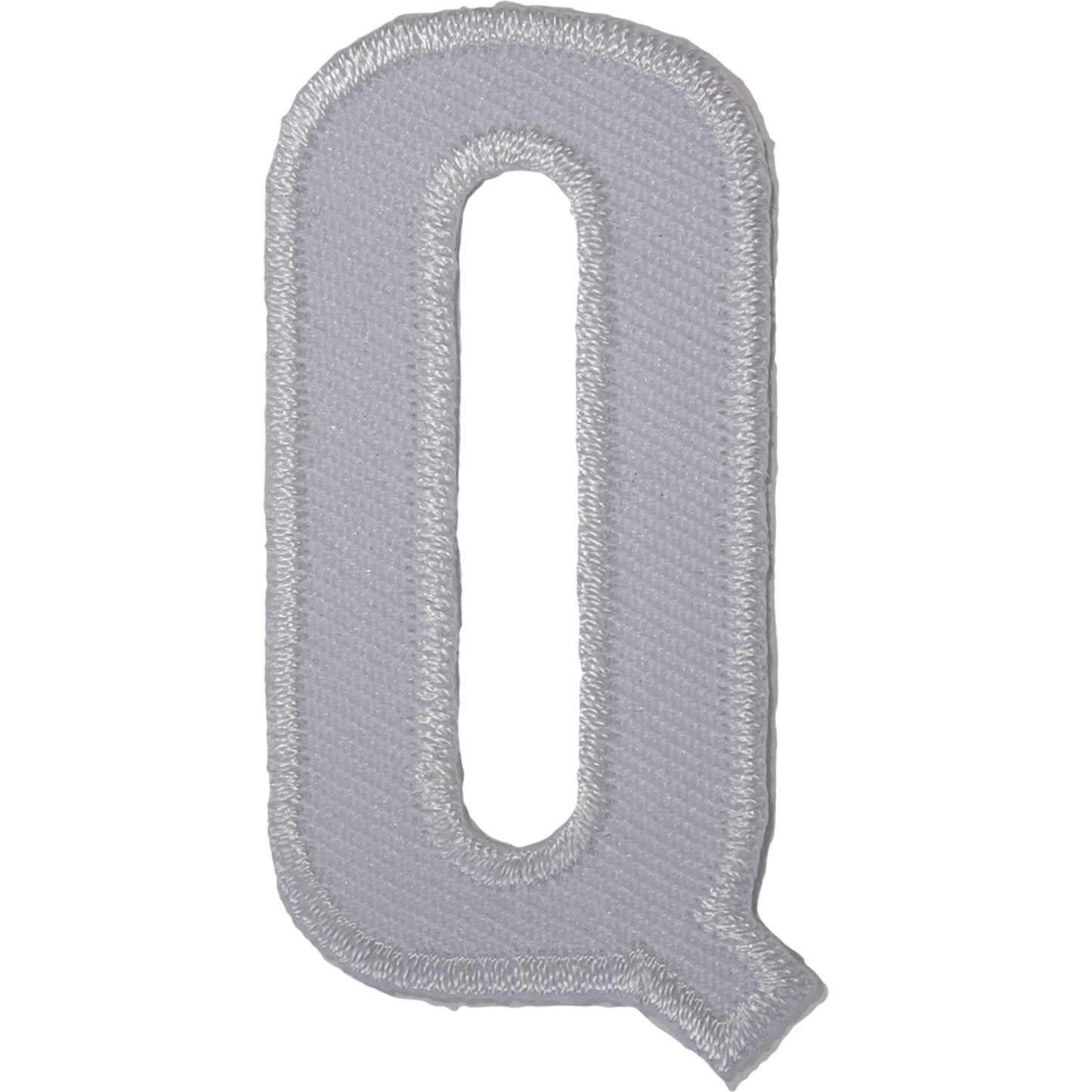 Letter Q White Letter Number Iron Sew On Patches Badges Name Letters Numbers Badge Patch