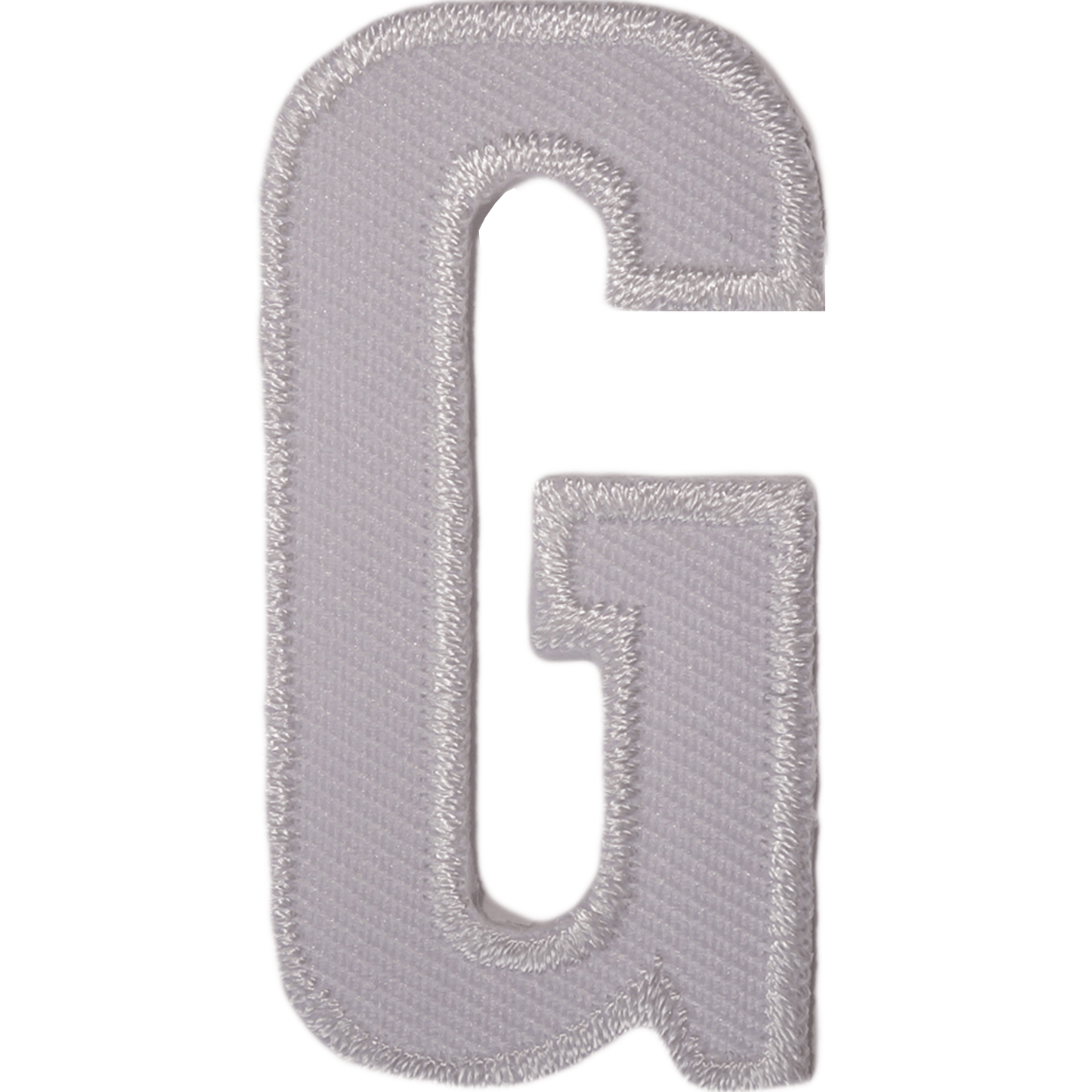 Letter G White Letter Number Iron Sew On Patches Badges Name Letters Numbers Badge Patch