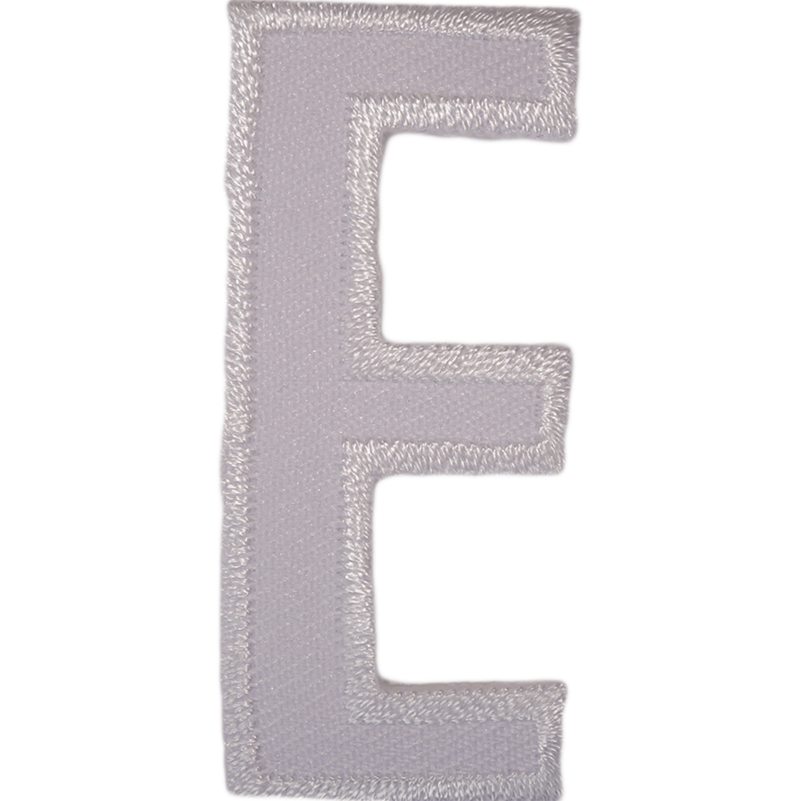 Letter E White Letter Number Iron Sew On Patches Badges Name Letters Numbers Badge Patch