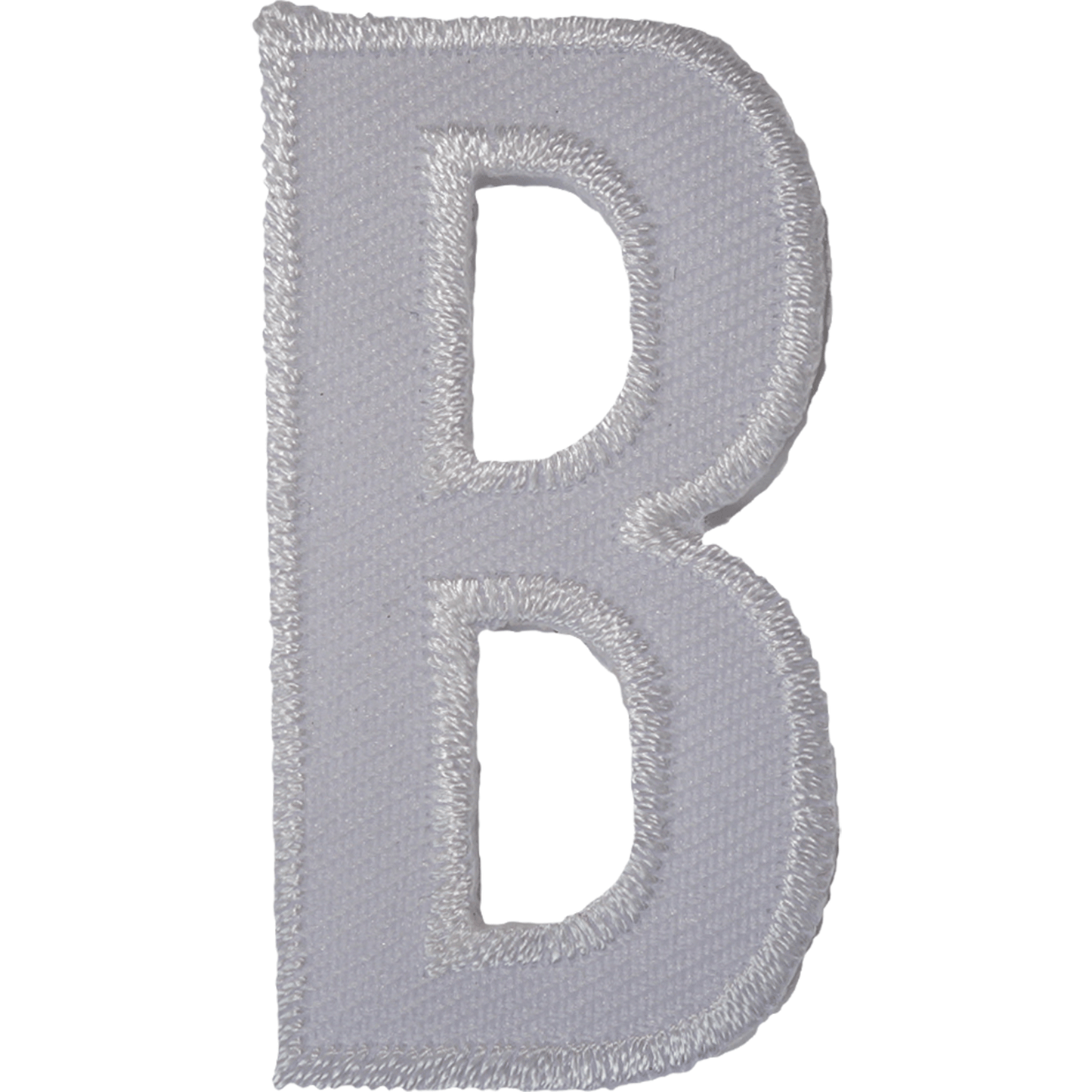 Letter B White Letter Number Iron Sew On Patches Badges Name Letters Numbers Badge Patch
