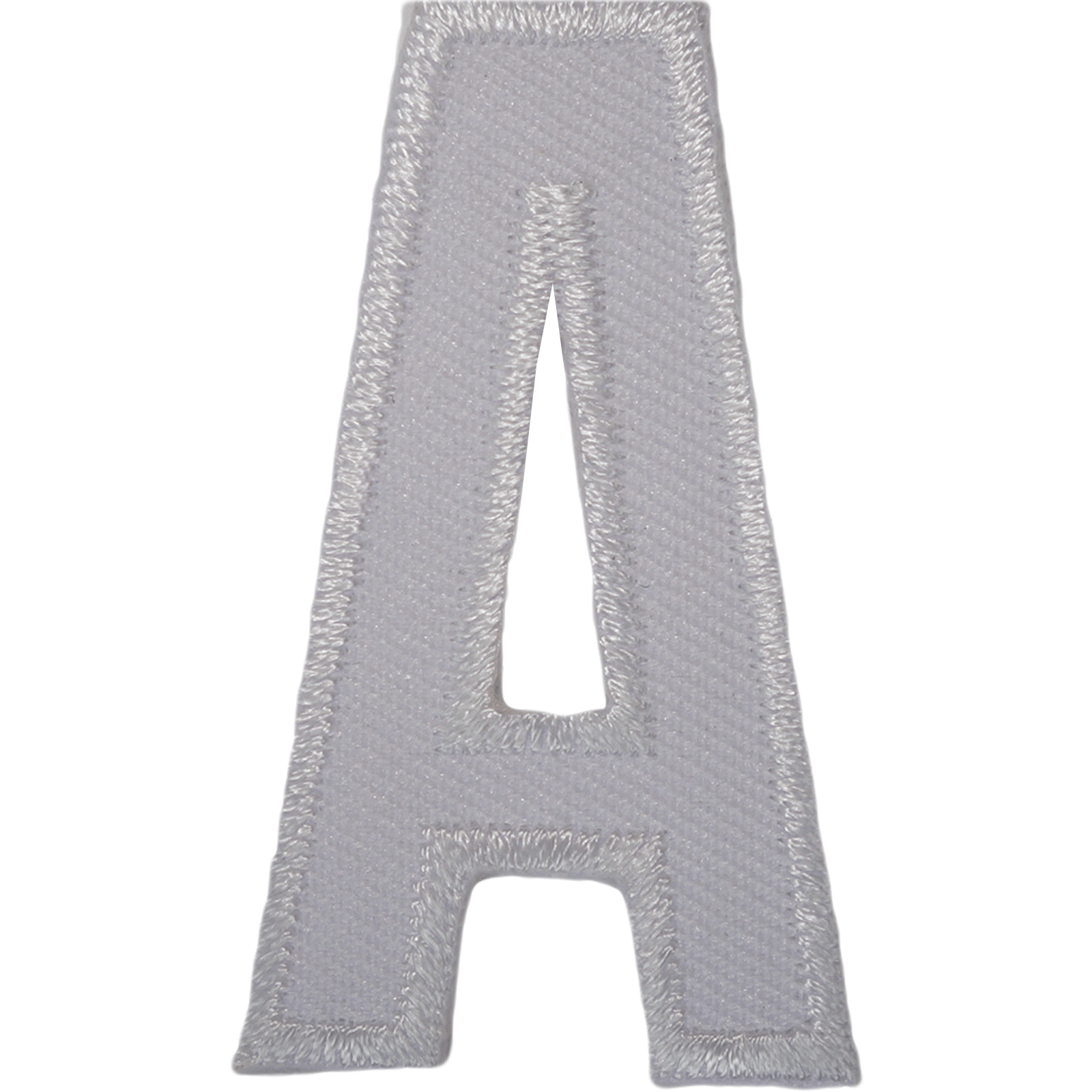 Letter A White Letter Number Iron Sew On Patches Badges Name Letters Numbers Badge Patch