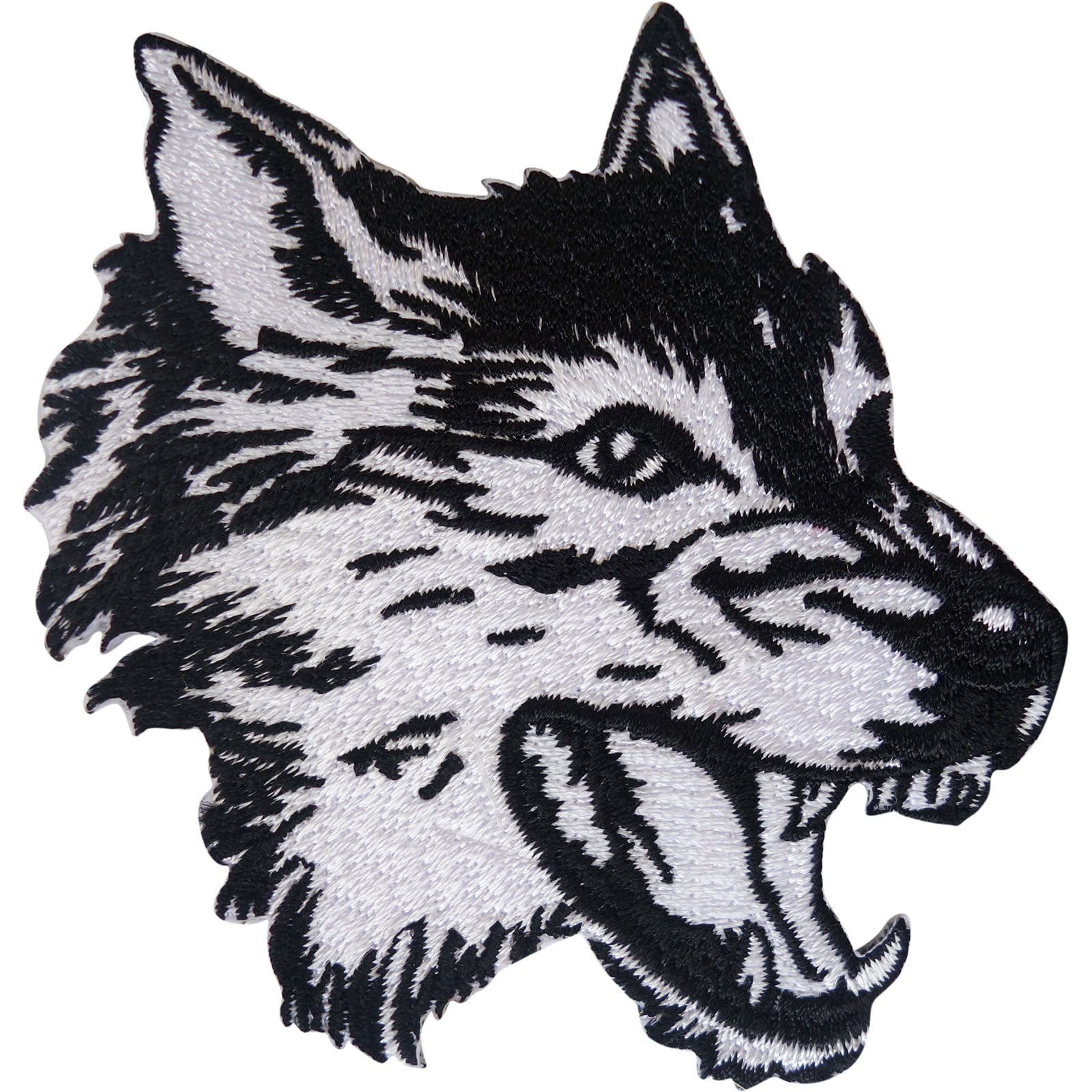 Wolf Patch Iron Sew On Clothes Jeans T Shirt Jacket Embroidered Badge Applique