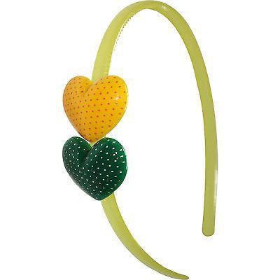 Yellow Green Love Heart Hairband Headband Alice Hair Band Girls Kids Accessories