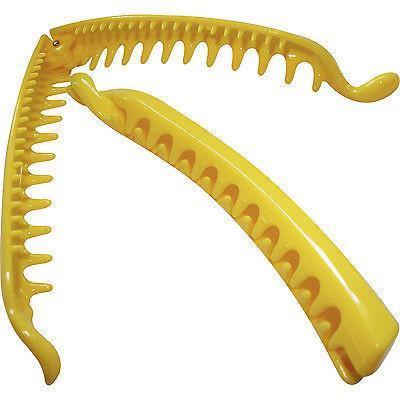 Yellow Hair Claw Banana Clip Comb Clamp Grip Grasp Clasp Girls Kids Accessories Yellow Hair Claw Banana Clip Comb Clamp Grip Grasp Clasp Girls Kids Accessories