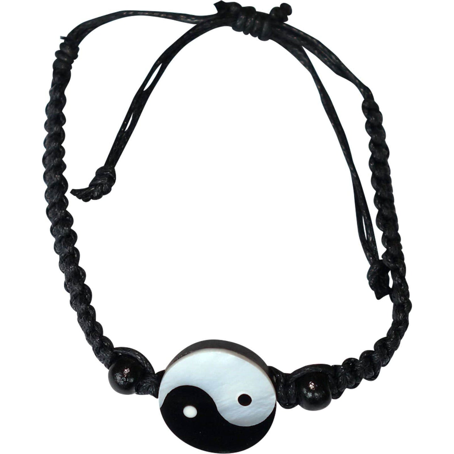 Yin and Yang Bracelet Wristband Bangle Mens Womens Ladies Boys Girls Jewellery
