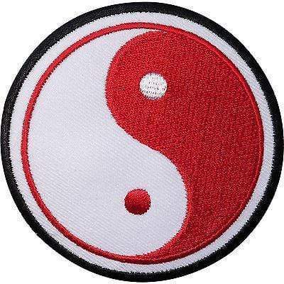 Yin and Yang Embroidered Iron / Sew On Patch Symbol Sign Logo Jacket Shirt Badge